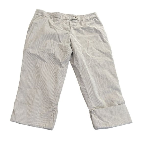 TRINA TURK LOS ANGELES CROP STRIPE PANTS WOMAN'S SZ 6‎ | S1 - Picture 2 of 10